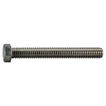 Midwest Fastener 18-8, 7/16"-14 Hex Head Tap Bolt, Plain Stainless Steel, 3-1/2 in L, 3 PK 39005